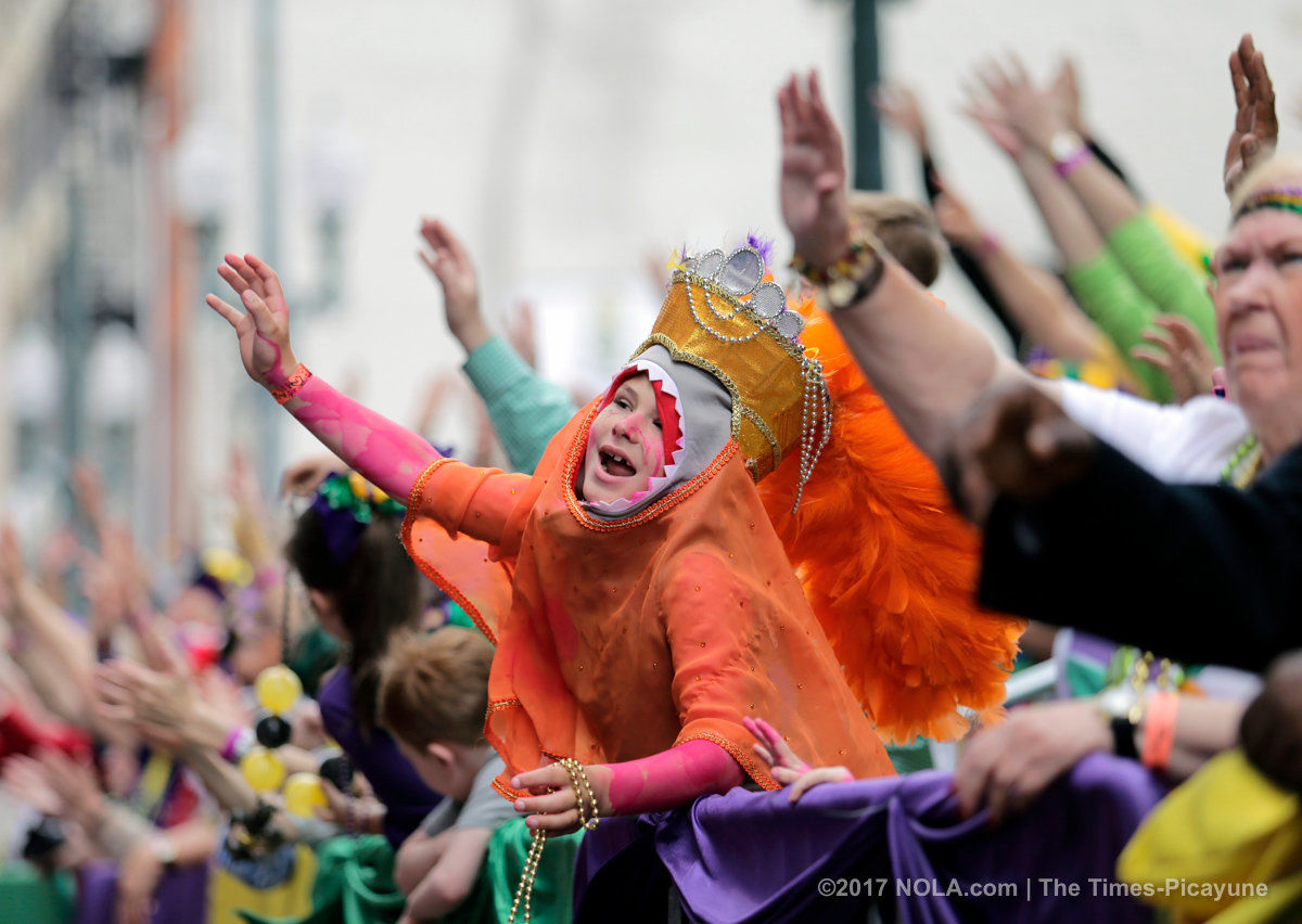Zulu hits the parade route on Mardi Gras: See photos